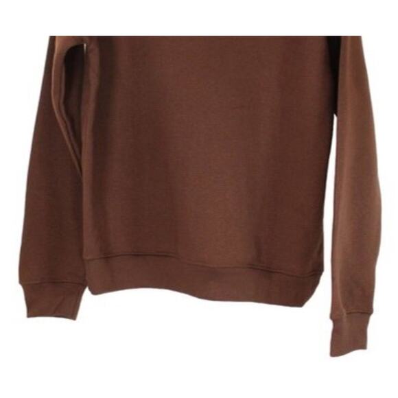 Pretty Little Thing Recycled Oversized Hoodie in Chocolate Size SM - Picture 6 of 11